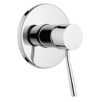 Mixer Plated-Brass Shower Mixer With Single Lever, Rough-In Valve Included Remer N30